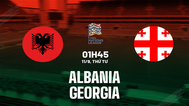 Nhận định Albania vs Georgia 1h45 ngày 11/9 (UEFA Nations League 2024/25). Hãy đến EU9VN cá cược bóng đá .